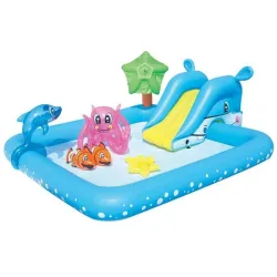 Dmuchany basen dla dzieci – WODNY PLAC ZABAW 239 x 206 x 86 cm