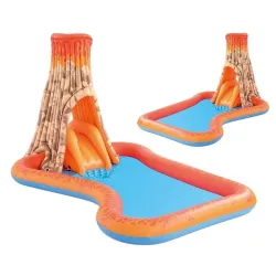 Dmuchany basen dla dzieci – WODNY PLAC ZABAW WULKAN 277 x 150 cm