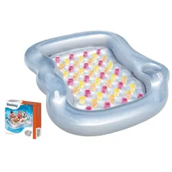 Dmuchany dwuosobowy materac 216 x 178 cm BESTWAY