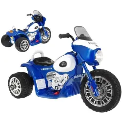 Policyjny Motor dla dziecka - niebieski
