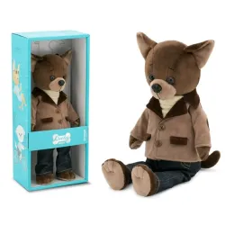 Przytulanka piesek Lucky Alex w marynarce - 38cm