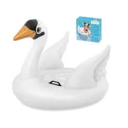 Duży jednoosobowy pływający materac Intex – Łabędź 130 x 102 x 99 cm