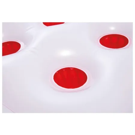 Wyspa pływająca, materac plażowy Intex – Truskawka 168 cm x 142 cm
