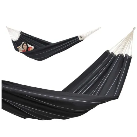 Hamak dwuosobowy BARBADOS BLACK 230x150cm