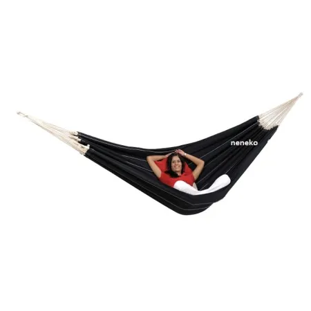 Hamak dwuosobowy BARBADOS BLACK 230x150cm