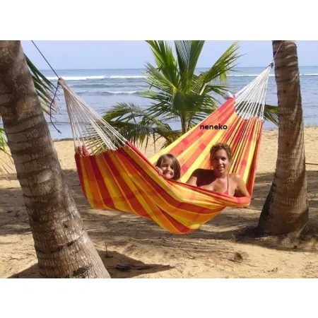 Hamak dwuosobowy BARBADOS PAPAYA 230x150cm