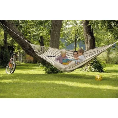 Hamak dwuosobowy BRASILIA CAPPUCINO 210x140cm