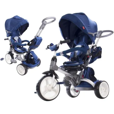 Wielofunkcyjny Rowerek dla dziecka Little Tiger SunBaby - Niebieski