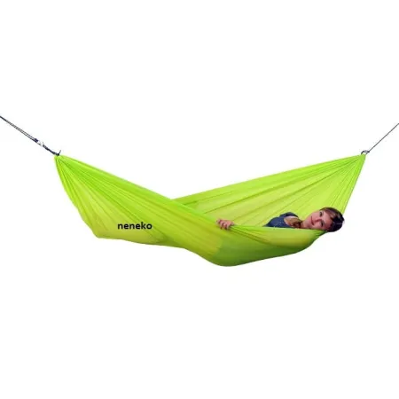 Hamak turystyczny TRAVEL SET LIME 275x140cm