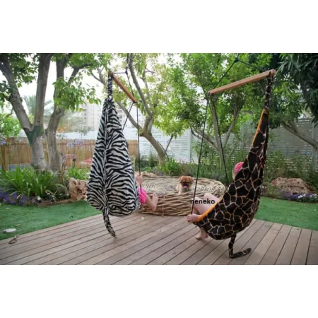 HUŚTAWKA DZIECIĘCA – WISZĄCY FOTEL HANG MINI Zebra