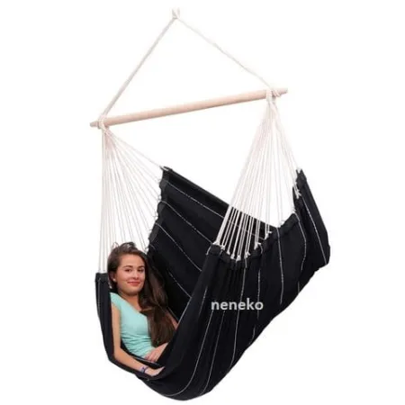 HUŚTAWKA FOTEL WISZĄCY BRASIL Black