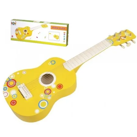 Kolorowa 6-cio strunowa gitara dla dziecka
