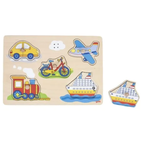 Puzzle dźwiękowe dla malucha – Pojazdy