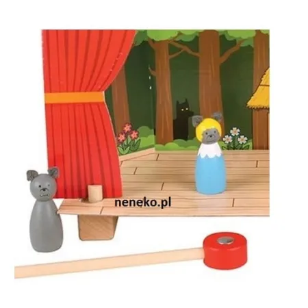 Wspaniały teatr magnetyczny dla dzieci