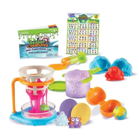Beakers Creatures, Wielkie Laboratorium Kosmitów, Eksperymenty, Zestaw naukowy