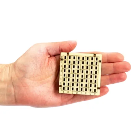 Drewniana gra podróżna 3D Wooden.City - Warcaby