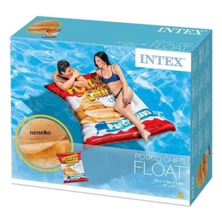 Duży pływający materac Intex- Paczka Chipsów 178 x 140 cm