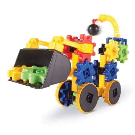Gears! Gears! Gears! Klocki, Koła Zębate, Spychacz, Zestaw konstrukcyjny
