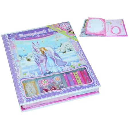 Zestaw kreatywny - album do scrapbookingu Zimowa Księżniczka