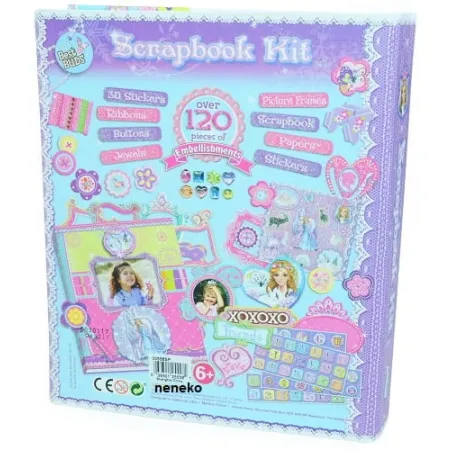Zestaw kreatywny - album do scrapbookingu Zimowa Księżniczka
