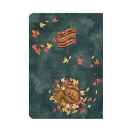 Zeszyt A5 w Plastikowej Okładce - Gorjuss - Autumn Leaves