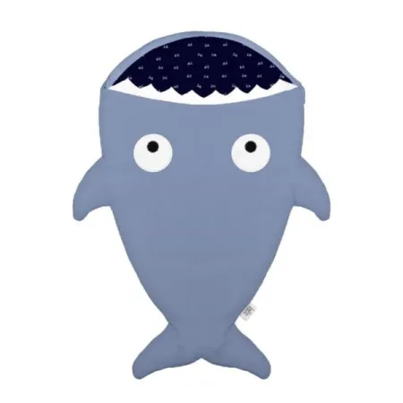 Baby Bites Śpiworek light Shark (1-18 miesięcy) Bikes Slate Blue