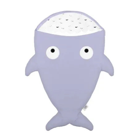 Baby Bites Śpiworek light Shark (1-18 miesięcy) Whales Light Blue