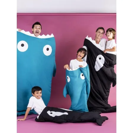 Baby Bites Śpiworek dla dorosłych Orca Penguins Black