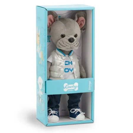 Przytulanka piesek Lucky Maxx w koszulce Lucky Boy – 38cm