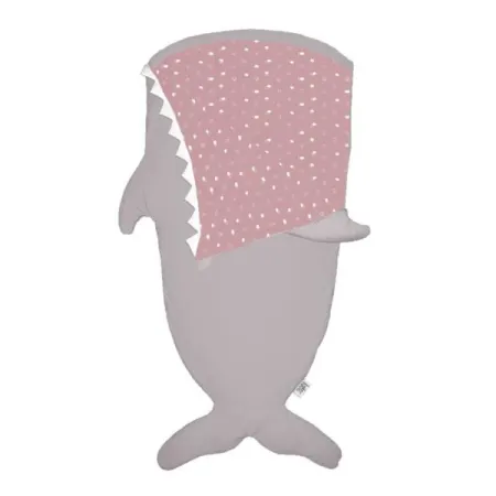Baby Bites Śpiworek Shark (2-6 lat) Pink Clouds