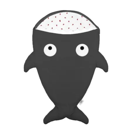 Baby Bites Śpiworek light Shark (1-18 miesięcy) Strawberries Grey