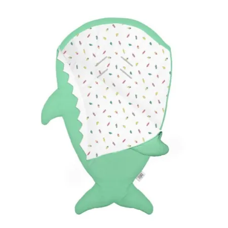 Baby Bites Śpiworek light Shark (1-18 miesięcy) Ice-creams Mint Green