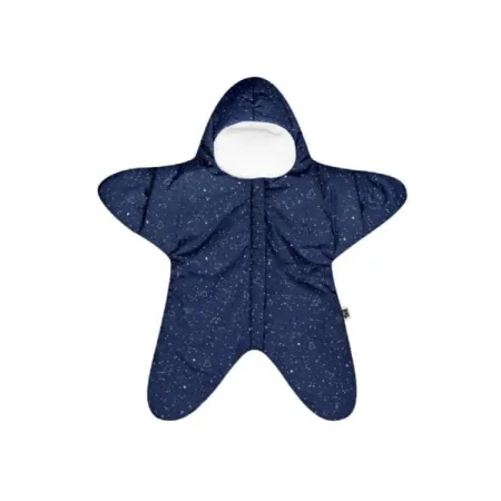 Baby Bites Kombinezon light Star (3-6 miesięcy) Navy Blue