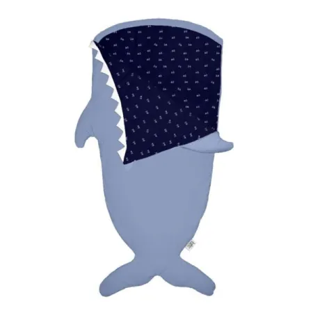 Baby Bites Śpiworek light Shark (2-6 lat) Bikes Slate Blue