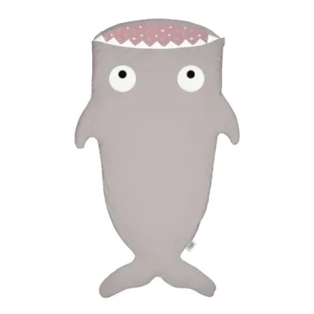 Baby Bites Śpiworek light Shark (2-6 lat) Pink Clouds Stone/Pink