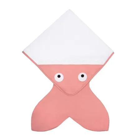 Baby Bites Ręcznik z kapturkiem 75 x 75 cm Pink