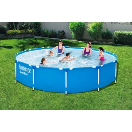 Basen Stelażowy 12FT / 366 x 76 cm Steel Pro Pool BESTWAY