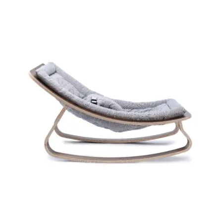 Charlie Crane Leżaczek Levo orzech Sweet Grey