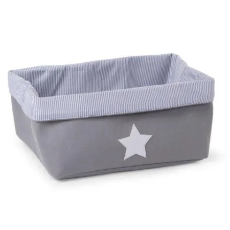 Childhome Pudełko płócienne 40 x 32 x 20 cm Grey