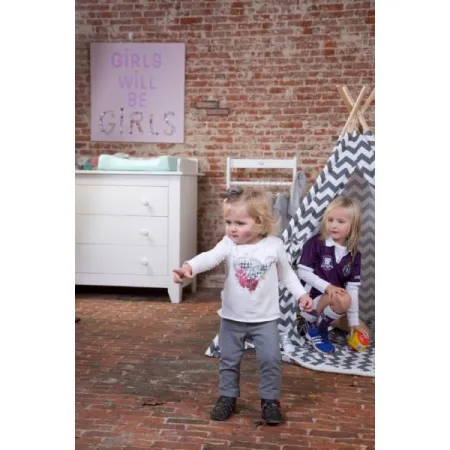 Childhome Namiot Tipi Grey/White Zigzag