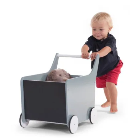 Childhome Drewniany pchaczyk na zabawki Mint