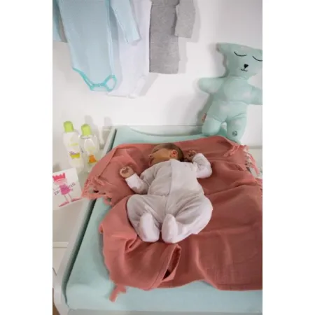 Childhome Pieluszki tetrowe z frędzlami zestaw 5