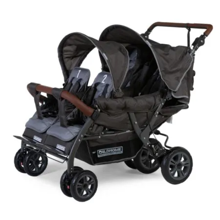 Childhome Wózek czteroosobowy Quadruple NEW