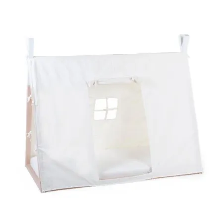 Childhome Poszycie do łóżka Tipi 70 x 140 cm White