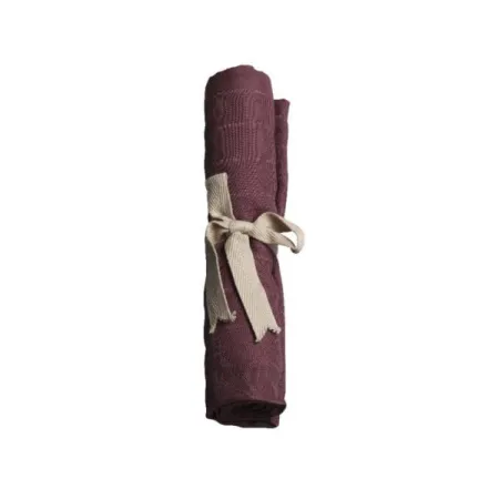 Filibabba Pieluszka muślinowa 65 x 65 cm Plum