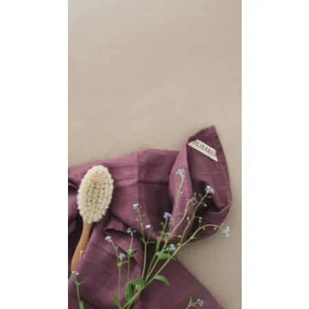 Filibabba Pieluszka muślinowa 65 x 65 cm Plum