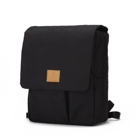 My Bag's Plecak Reflap eco black/blue