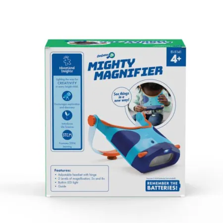 GeoSafari Jr. Okulary powiększające, Lupa, 2x i 8x