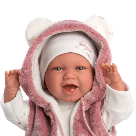Hiszpańska lalka bobas dziewczynka 42cm - płacząca