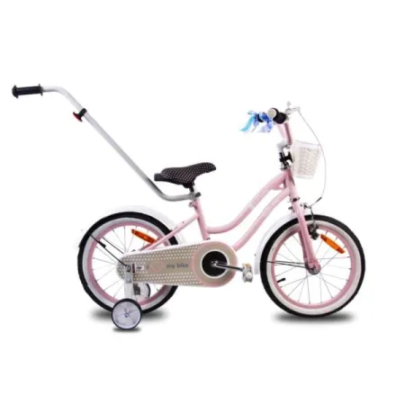 Rowerek dla dzieci 16" Heart bike - różowy